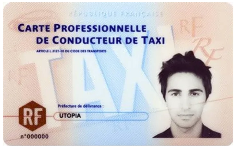 RENOUVELLEMENT CARTE VTC ou CARTE TAXI